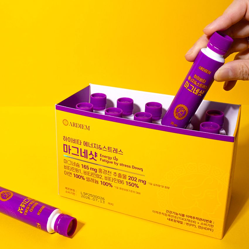 아르디엠 하이비타 에너지&스트레스 마그네샷 250ml 10개입, 1개