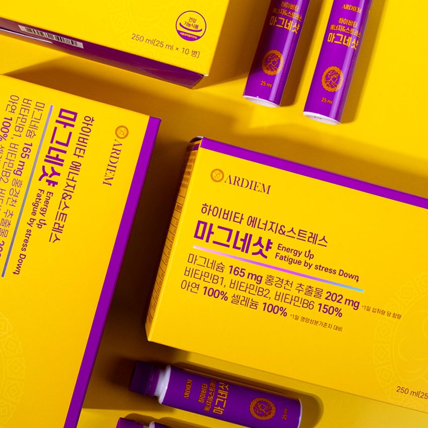 아르디엠 하이비타 에너지&스트레스 마그네샷 250ml 10개입, 1개