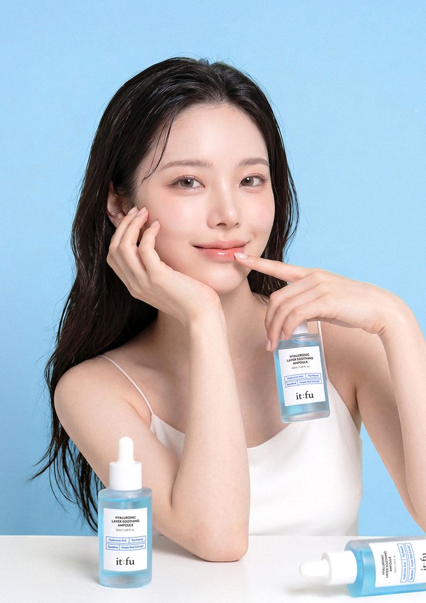 [저분자 히알루론산 PDRN] 곤약 수분 앰플 수딩 속건조 보습 판테놀 스쿠알란 50ml, 1개